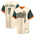 Baltimore Orioles #7 Jackson Holliday Natural CONTON 2026 City Connect Stadium Jersey