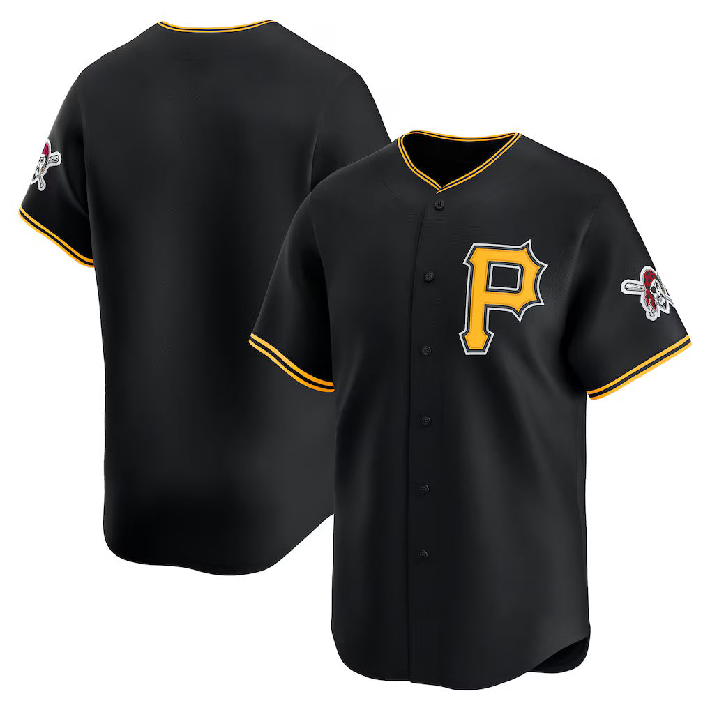 Pittsburgh Pirates Black CONTON Alternate Limited Jersey