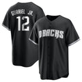 Arizona Diamondbacks #12 Lourdes Gurriel Jr Player Black CONTON Game Home Stitched Jerseys