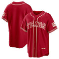 Texas Rangers Red CONTON 2026 City Connect Stadium Jersey