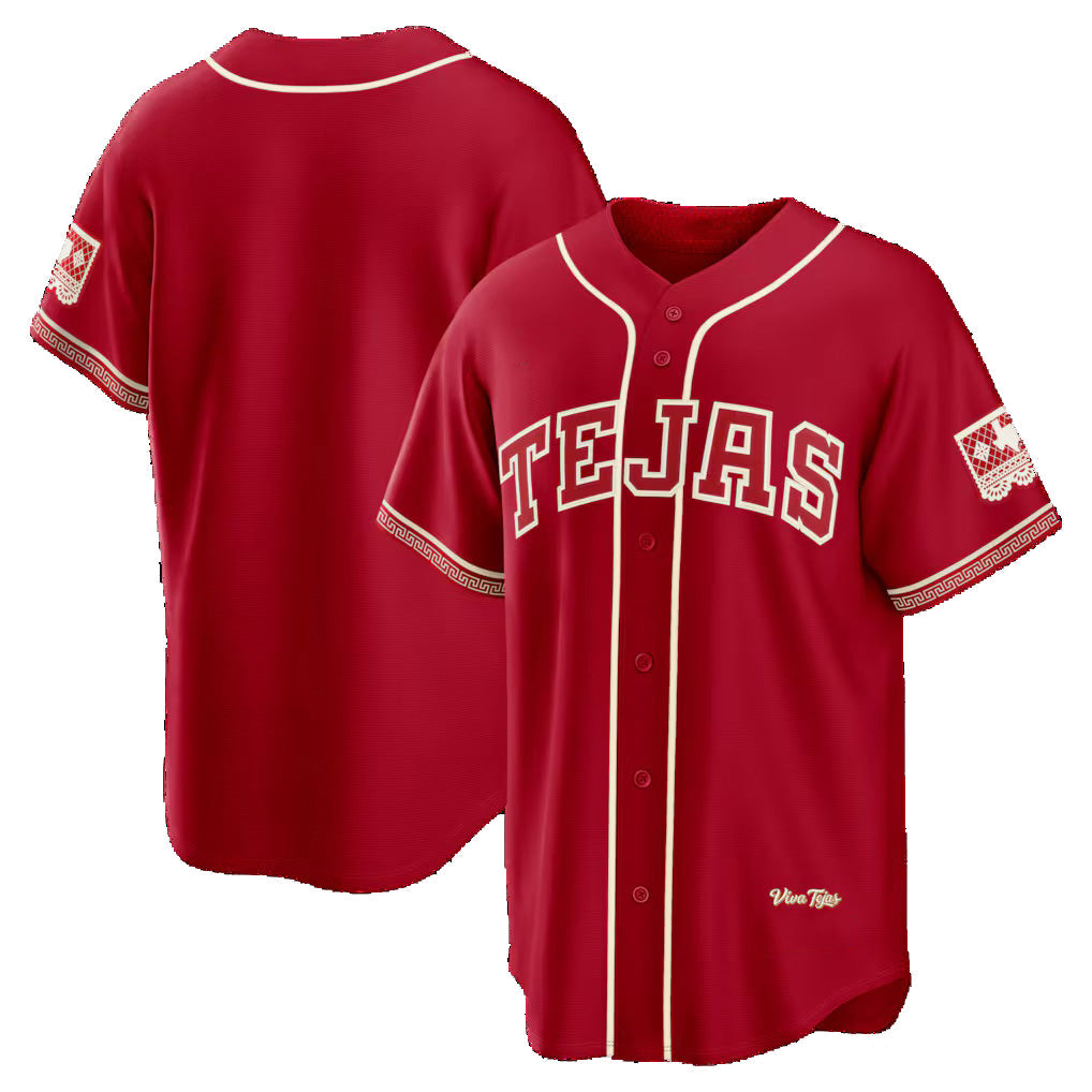 Texas Rangers Red CONTON 2026 City Connect Stadium Jersey