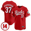Cincinnati Reds #37 Tyler Stephenson Player Red CONTON Vapor Premier Limited Home Stitched Jerseys