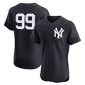 New York Yankees #99 Aaron Judge Navy CONTON Alternate 2 Elite Jersey