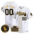 Custom Atlanta Braves Atliens Vapor Premier Limited Jersey ¨C White CONTON