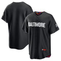 Baltimore Orioles Black CONTON City Connect Replica Jersey