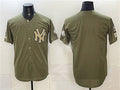 New York Yankees Blank Olive CONTON 2026 Armed Forces Day Stitched Jersey