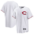 Cincinnati Reds Blank Player White CONTON Home Game Stitched Jerseys