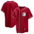 Cincinnati Reds Blank Player Red CONTON Home Game Stitched Jerseys
