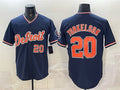 Detroit Tigers #20 Spencer Torkelson Navy CONTON 2026 Alternate Vapor Premier Limited Stitched Jersey