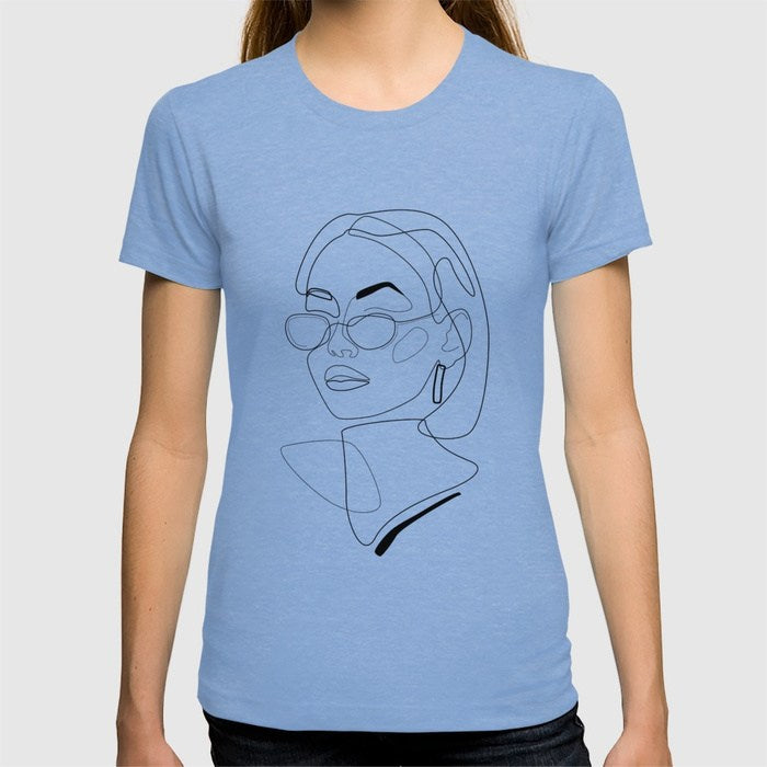 Look, Crew Neck, Baggy, Summer, Casual, Tshirts