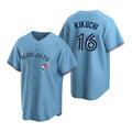 Toronto Blue Jays #16 Yusei Kikuchi Light Blue CONTON Cool Base Stitched Jersey