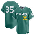 Boston Red Sox #35 Garrett Crochet Green CONTON 2025 City Connect Limited Stitched Jersey