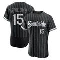 Chicago White Sox #15 Sean Newcomb Player Black CONTON City Connect Limited Elite Home Stitched Jerseys
