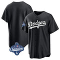 Los Angeles Dodgers Blank Player Black CONTON Pitch Fashion World Series Meet T-shirt Stitched Jerseys