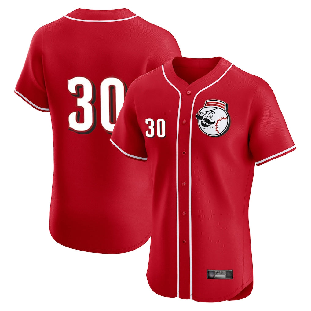 Cincinnati Reds #30 Ken Griffey Player Red CONTON Limited Elite Home Game Stitched Jerseys