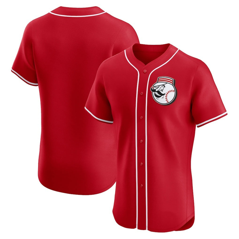 Cincinnati Reds Red CONTON Alternate Elite Jersey