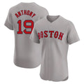 Boston Red Sox #19 Roman Anthony Player Gray CONTON Road Limited Elite Home Game Stitched Jerseys1