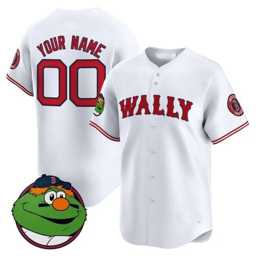 Custom Boston Red Sox Wally Vapor Premier Limited Jersey ¨C White CONTON