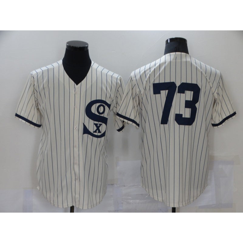 Chicago White Sox #73 Yermin Mercedes 2021 Cream CONTON Field of Dreams Cool Base Stitched Jersey