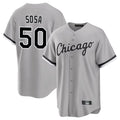 Chicago White Sox #50 Lenyn Sosa Player Gray CONTON Home Game Stitched Jerseys