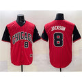 Chicago White Sox #8 Bo Jackson Red Black CONTON 2025 City Connect Limited Stitched Jersey