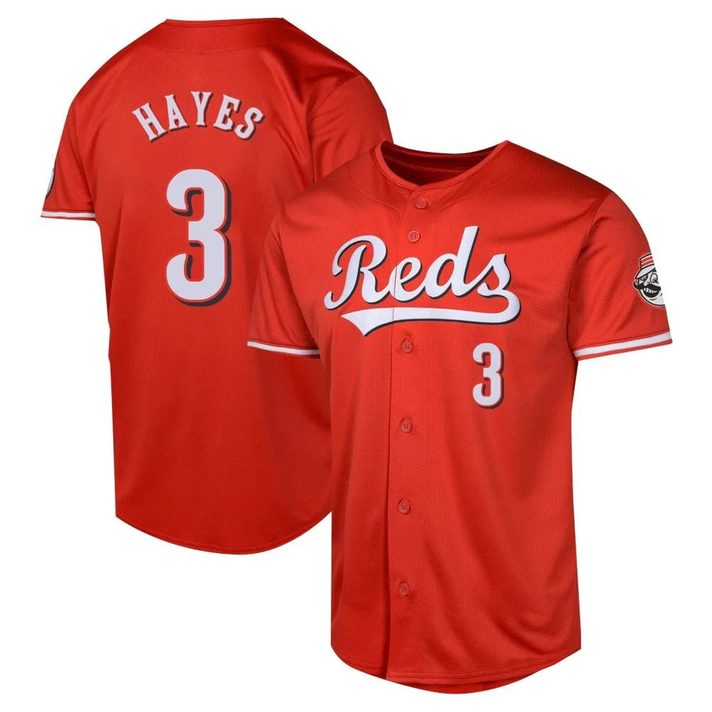 Cincinnati Reds #3 Ke'Bryan Hayes Player Red CONTON 2026 City Connect Limited Home Stitched Jerseys