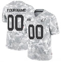 Custom A.Cardinals Active Player 2024 F.U.S.E Arctic Camo CONTON Salute to Service Limited Stitched Jersey