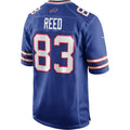 B.Bills #83 Andre Reed Royal CONTON Game Retired Player Jersey