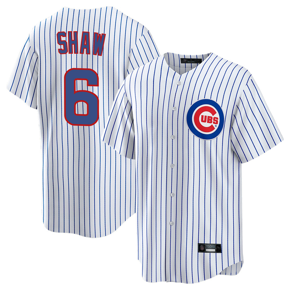 Chicago Cubs #6 Matt Shaw Player White CONTON Game Home Stitched Jerseys