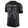 C.Bears #84 Colston Loveland Black 2026 Salute to Service Stitched Limited Football jersey CONTON