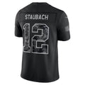 D.Cowboys #12 Roger Staubach Black 2026 Salute to Service Retired Player Stitched Limited Football jersey CONTON