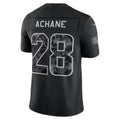 M.Dolphins #28 De¡¯Von Achane Black 2026 Salute to Service Stitched Limited Football jersey CONTON