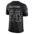 NY.Giants #44 Cam Skattebo Black 2026 Salute to Service Stitched Limited Football jersey CONTON