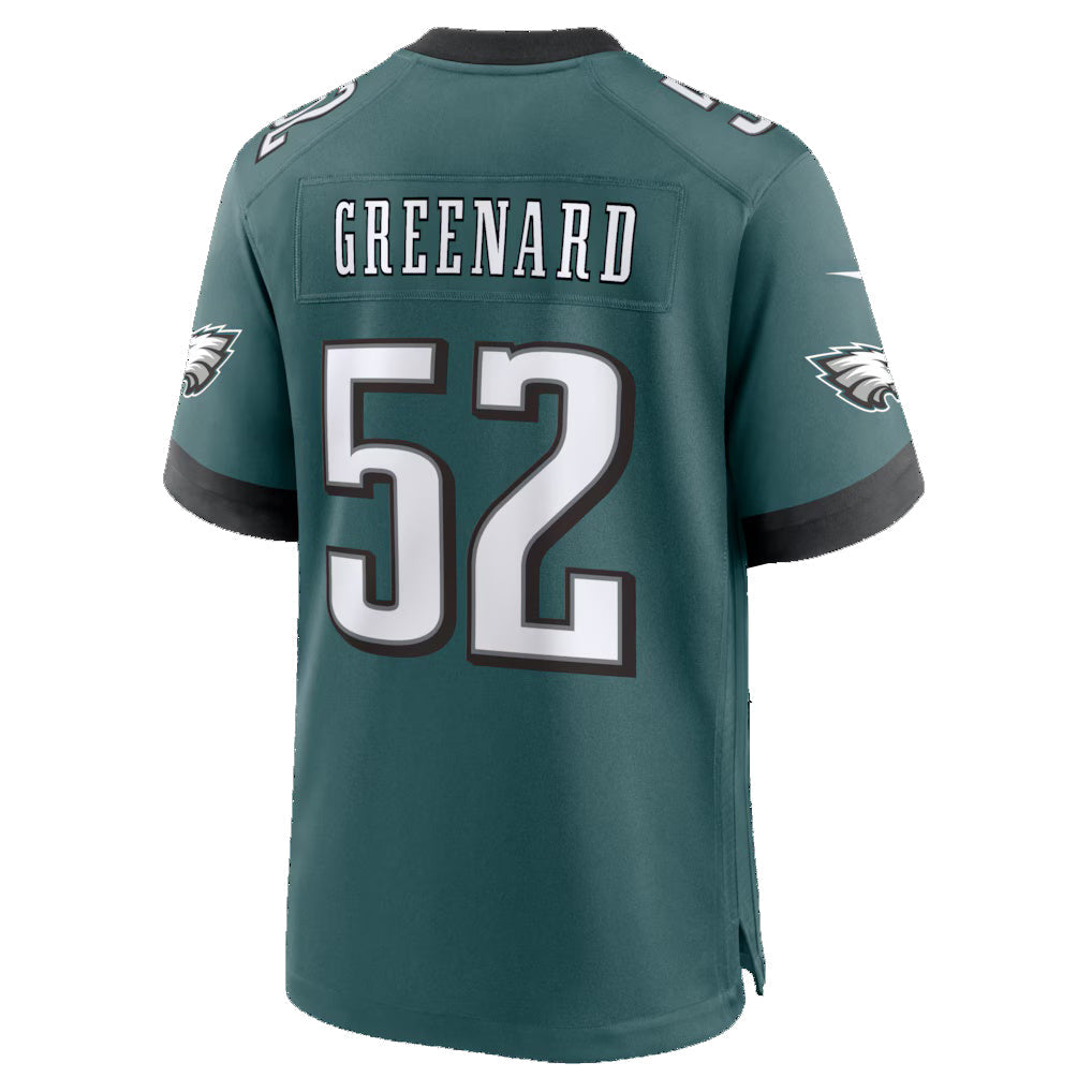 P.Eagles #52 Jonathan Greenard Midnight Green Team Game Jersey CONTON