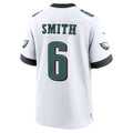P.Eagles #6 DeVonta Smith White Game Jersey CONTON