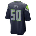 S.Seahawks #50 Jared Ivey College Navy Team Game Jersey CONTON
