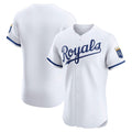 Kansas City Royals White CONTON Home Limited Jersey