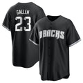 Arizona Diamondbacks #23 Zac Gallen Player Black CONTON Game Home Stitched Jerseys