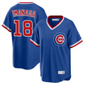 Chicago Cubs #18 Shota Imanaga Player Royal CONTON T-shirt Cooperstown Collection Limited Stitched Jerseys