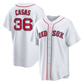 Boston Red Sox #36 Triston Casas White CONTON Home Replica Jersey