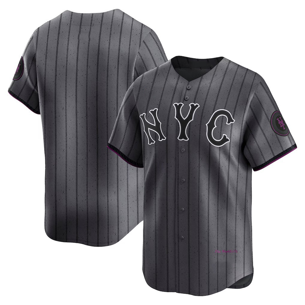 New York Mets Gray CONTON City Connect Limited Jersey