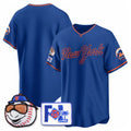 New York Mets Blank Royal CONTON 2025 Spring Training Stitched Jersey