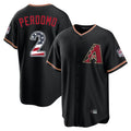 Arizona Diamondbacks #2 Geraldo Perdomo Player Black CONTON USA 250 Fourth of July Game Home Stitched Jerseys