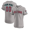 Custom Arizona Diamondbacks 2024 Flex Base Jersey ¨C All Stitched-Gray CONTON