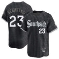 Chicago White Sox #23 Andrew Benintendi Player Black CONTON City Connect Limited Home Stitched Jerseys