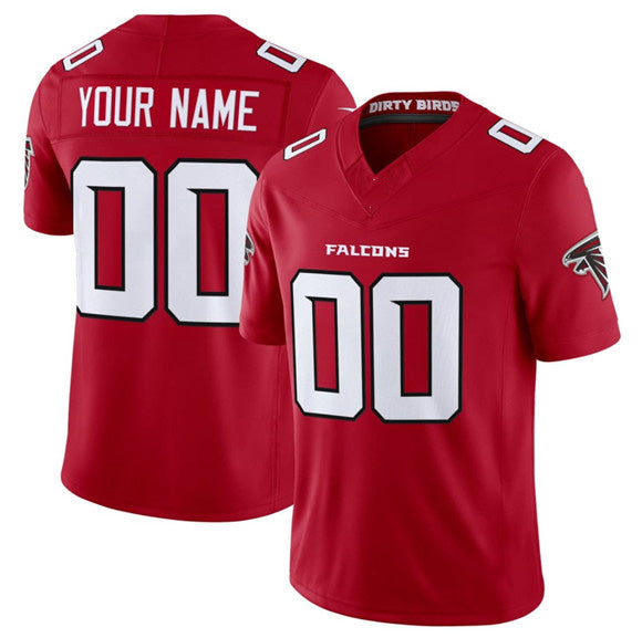 Custom A.Falcons Active Player Red CONTON 2026 New F.U.S.E. Vapor Untouchable Limited Stitched Jersey