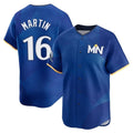Minnesota Twins #16 Austin Martin Player Royal CONTONCity Connect Limited Home Stitched Jerseys