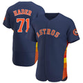 Houston Astros #71 Josh Hader Player Navy CONTON Limited Elite Home Stitched Jerseys