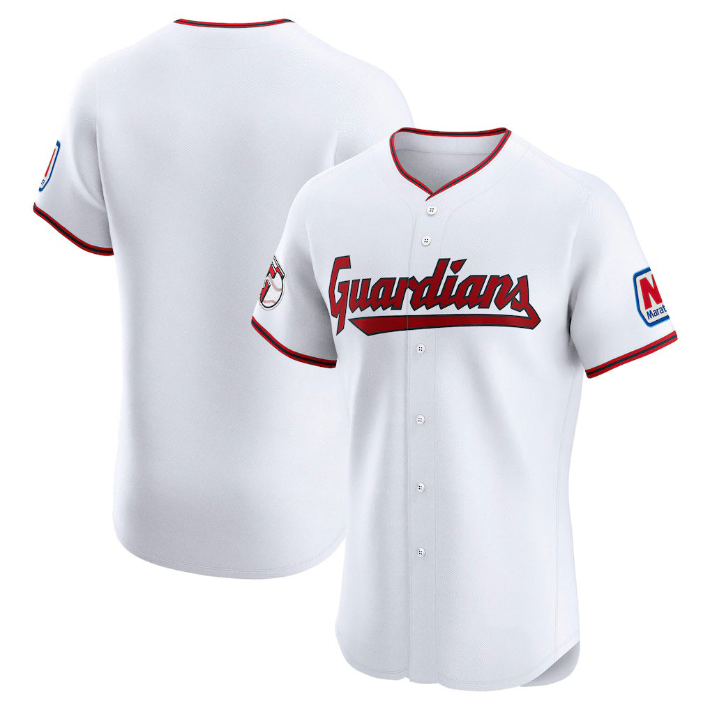 Cleveland Guardians White CONTON Home Elite Jersey 2