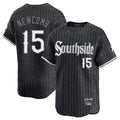 Chicago White Sox #15 Sean Newcomb Player Black CONTON City Connect Limited Home Stitched Jerseys